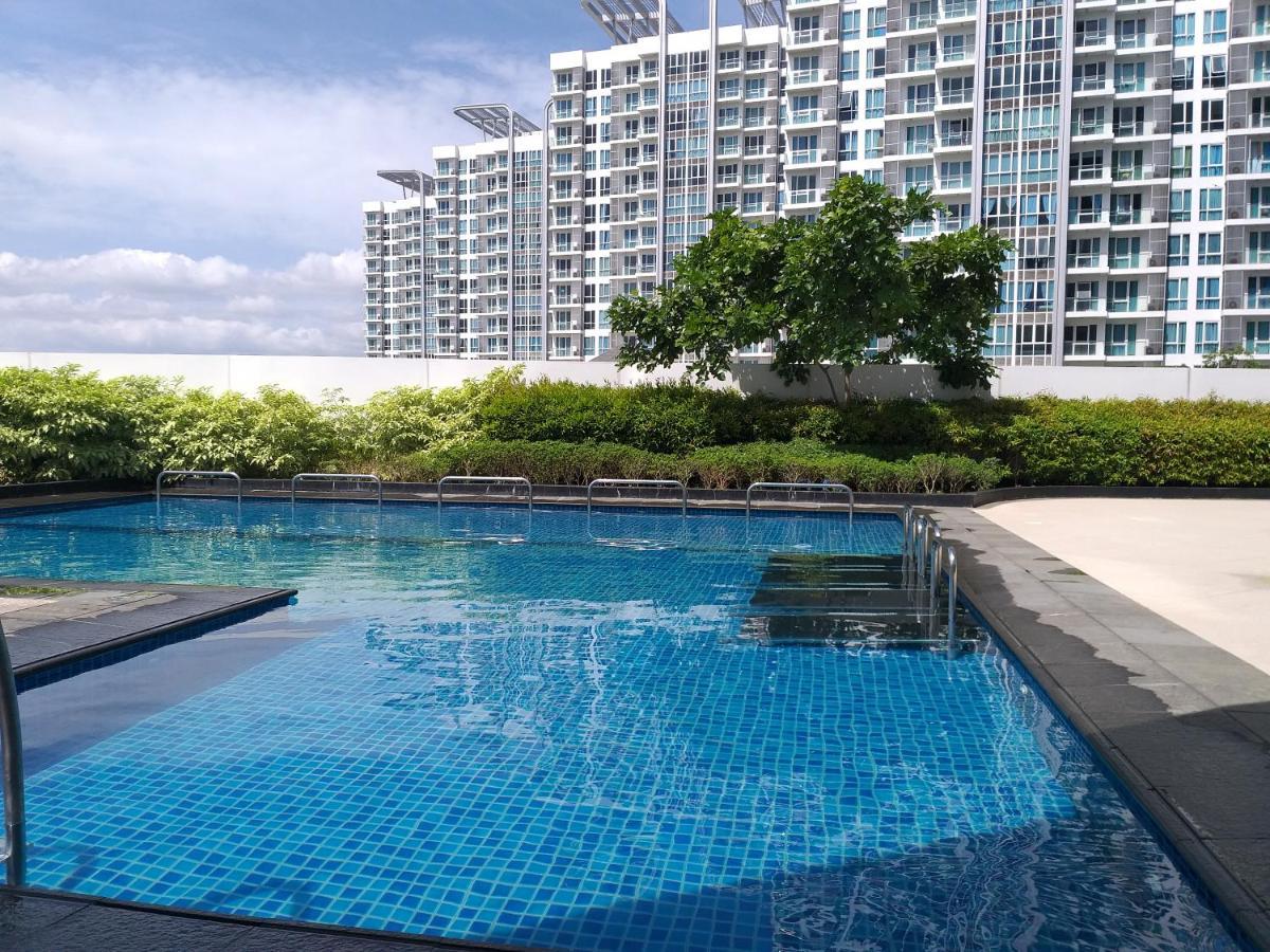 Mactan Newtown With Sun Set And Garden View Aparthotel Cebu Exterior foto
